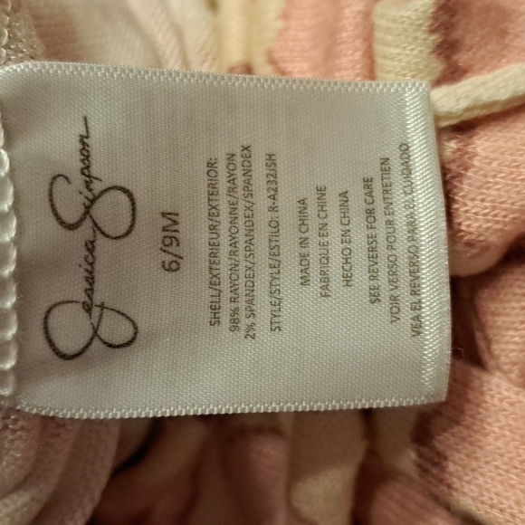 Jessica Simpson 6/9 month romper super soft New - Picture 7 of 7